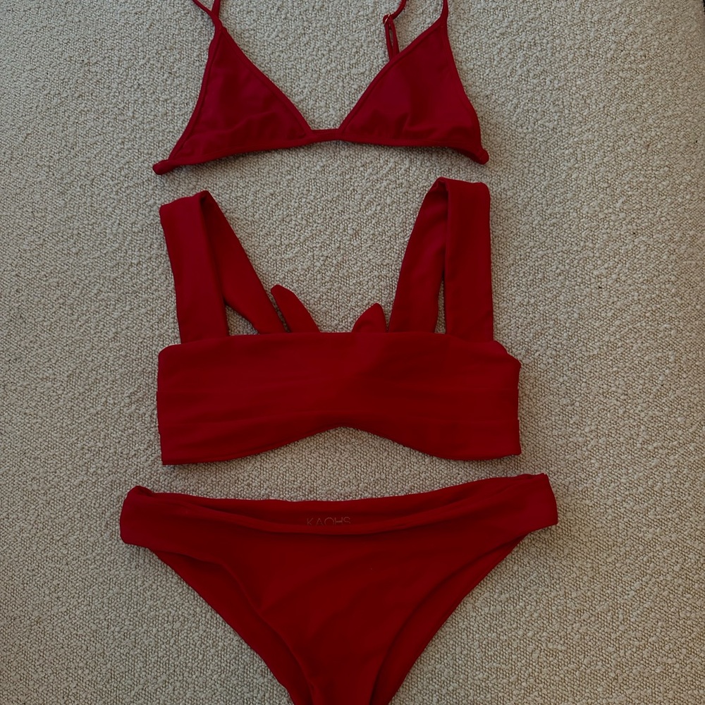 KAOHS red bathing suit set!!!